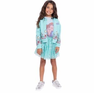 Little Mermaid themed Kids' 3-piece Set with Tutu